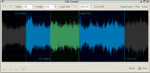 Petri-Foo Sample editor window